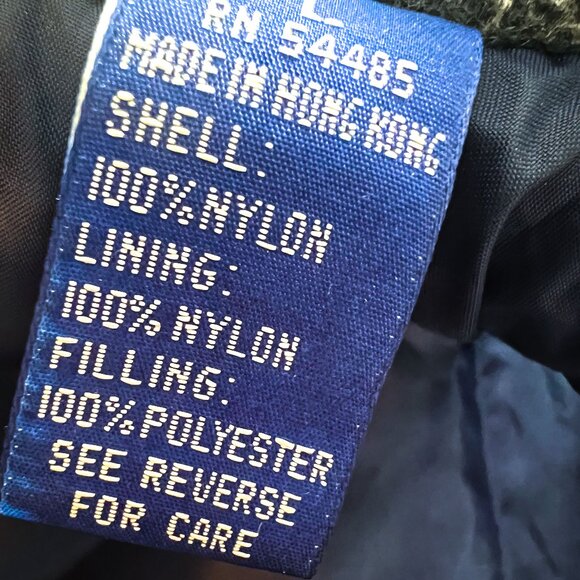 Vintage American Eagle puffer jacket Made in Hong Kong - Picture 7 of 8